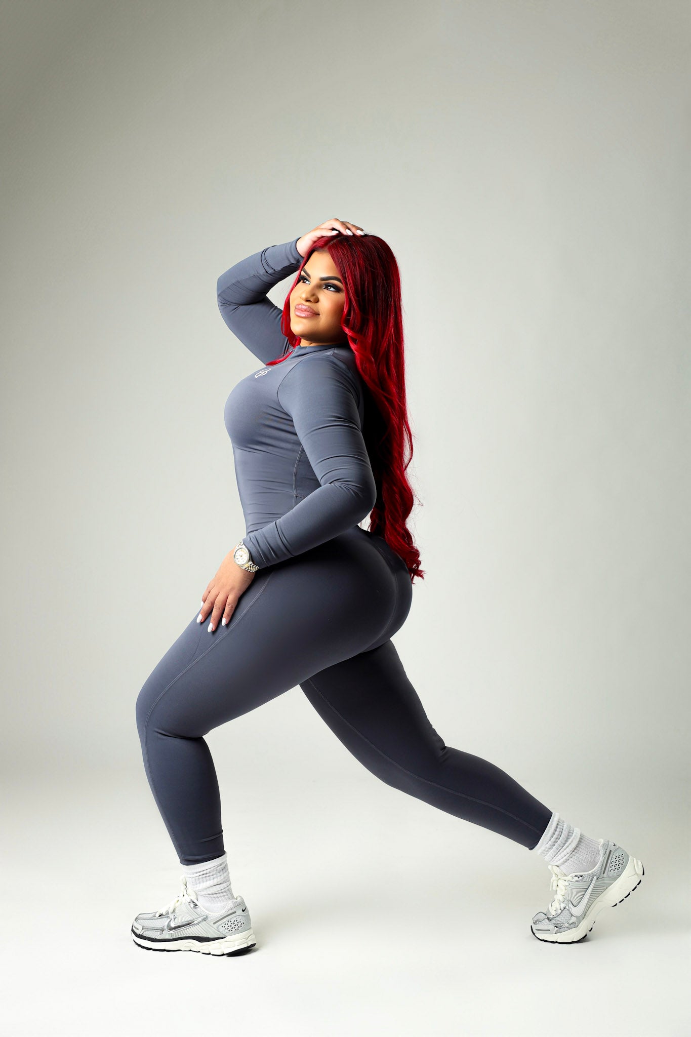 Gray nova jumpsuit